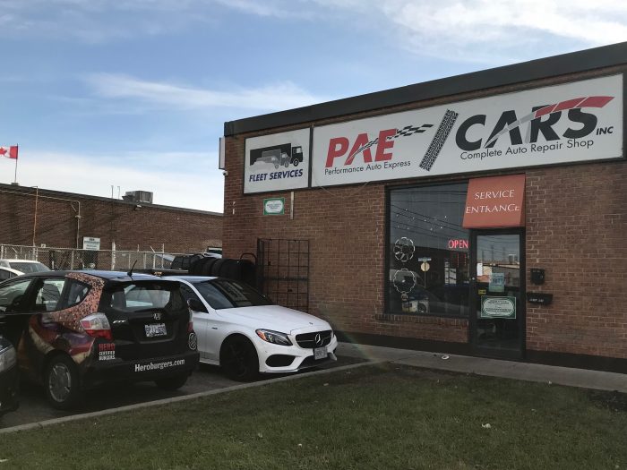 Simple Steps To Avoiding Expensive Car Repairs From A Toronto Mechanic   Pae Cars Mechanic Shop Outside 700x525 